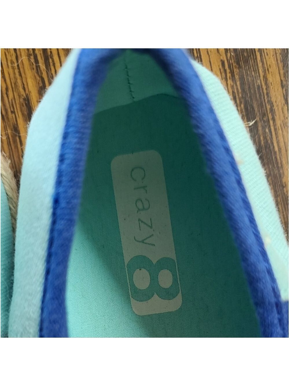 Crazy 8 Women's Multi Colored Flats, Size 5 - Yellow, Blue - Picture 3 of 4